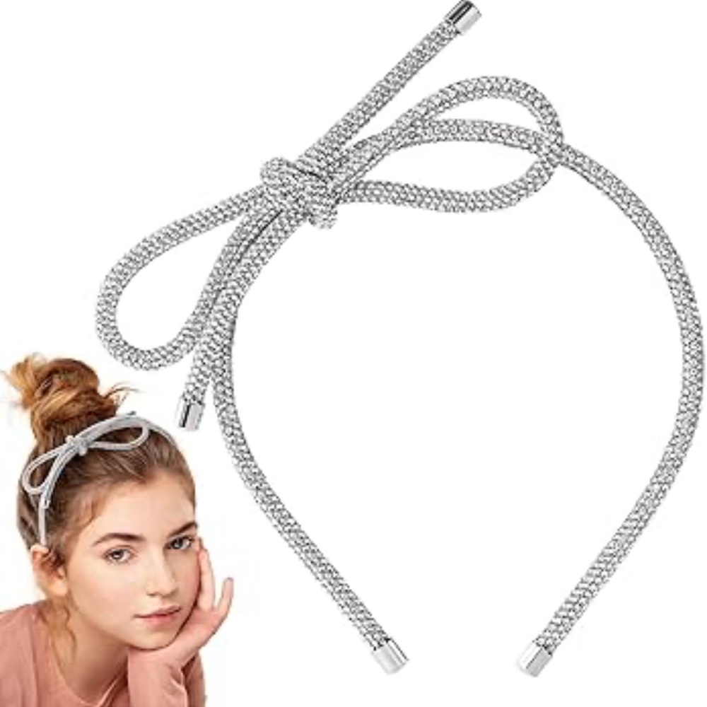 Zara Silver Rhinestone Hair Accessory - Picture 5 of 8